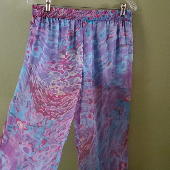 Shear Kaleidoscope Colored Pants - Picture 2 of 5